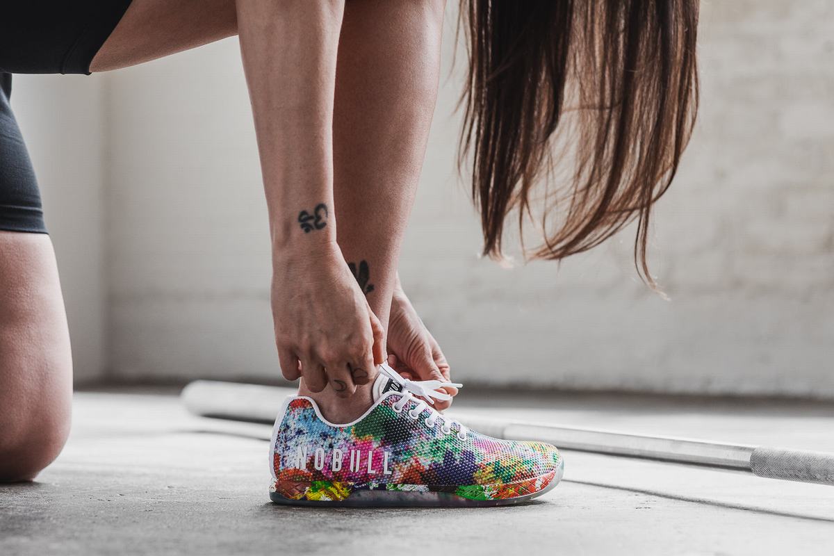 Nobull Superfabric Art Work Women's Trainers Multicolor | Australia (WF8906)